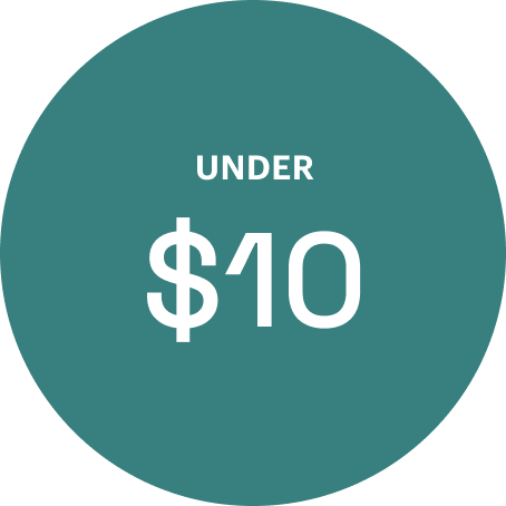 SHOP UNDER $10