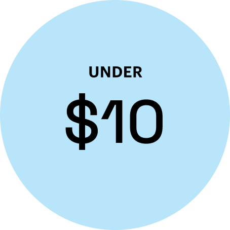 SHOP UNDER $10