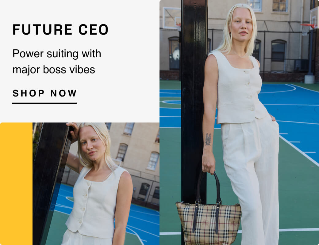 FUTURE CEO: POWER SUITING WITH MAJOR BOSS VIBES