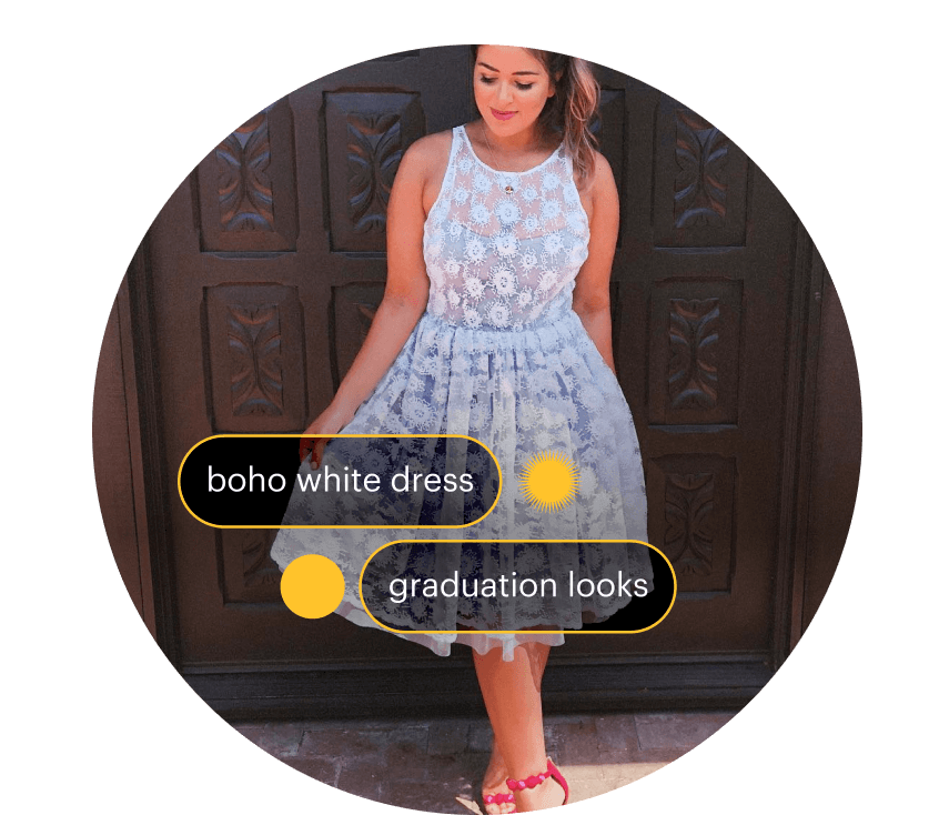 BOHO WHITE DRESS, GRADUATION LOOKS