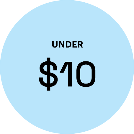 SHOP UNDER $10
