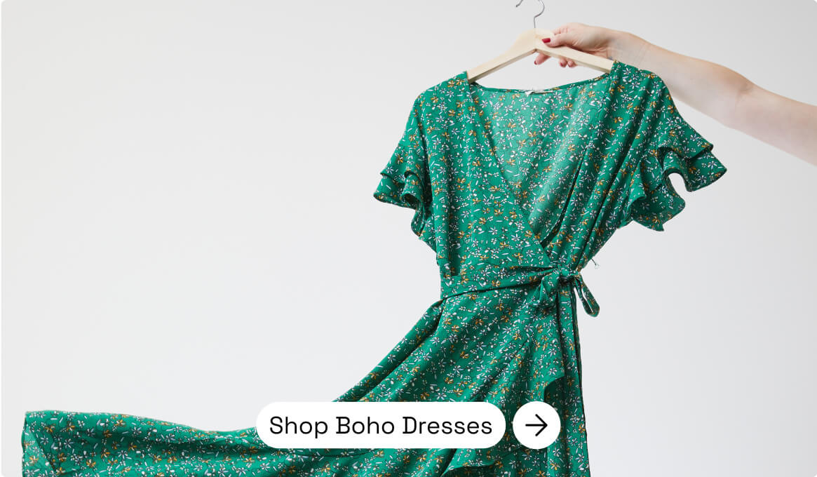 SHOP BOHO DRESSES