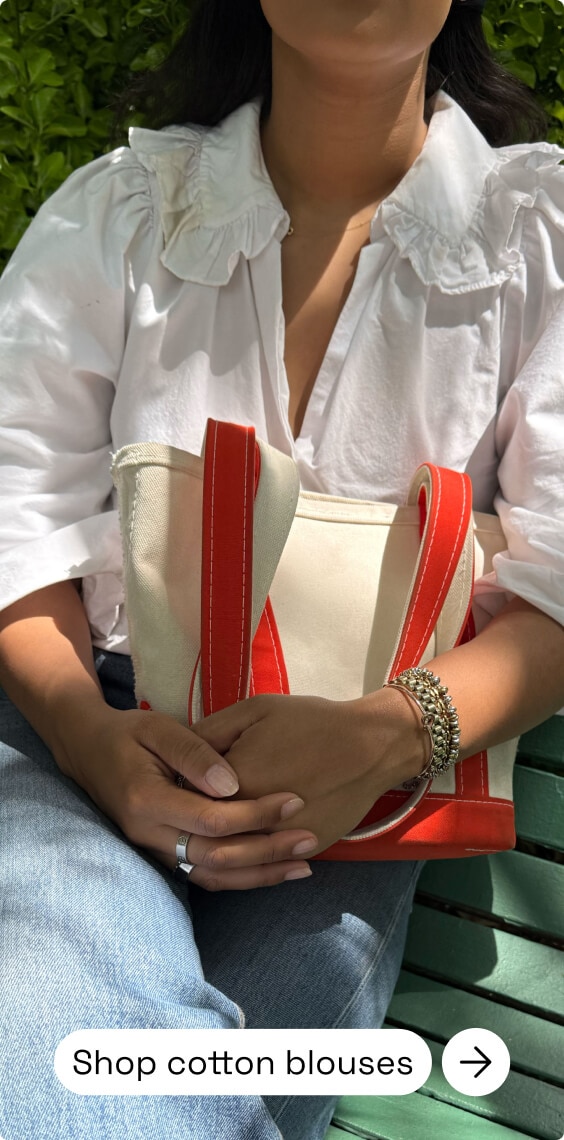 SHOP COTTON BLOUSES