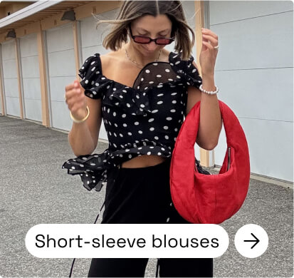 SHOP SHORT SLEEVE BLOUSES