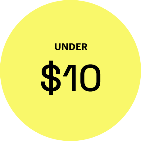 SHOP UNDER $10