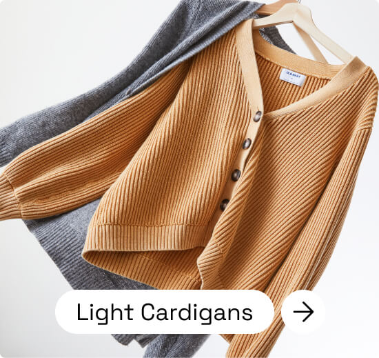 LIGHT CARDIGANS